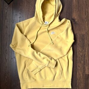 New Nike Yellow Hoodie
